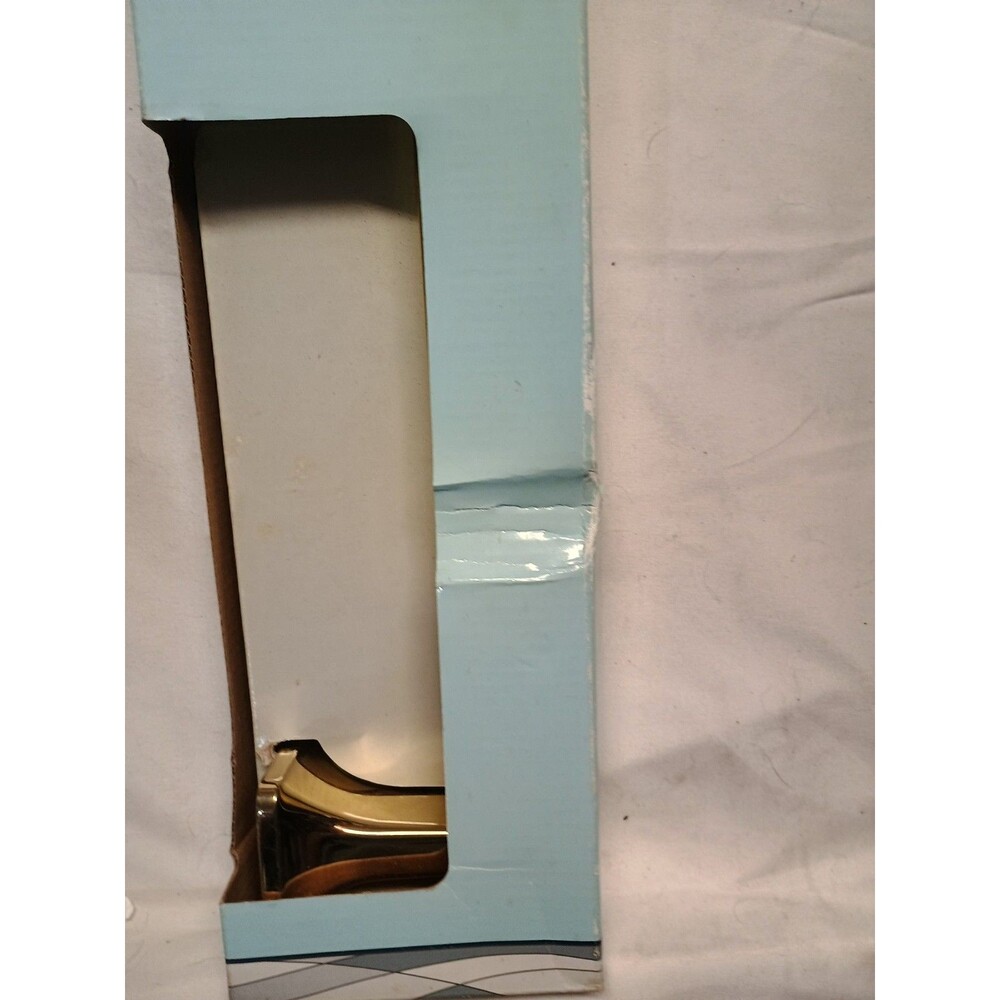 Style Selections Seton 24" Towel Bar Polished Brass Gold #051976 New - Picture 2 of 8